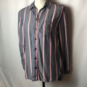 Soft stripped flannel